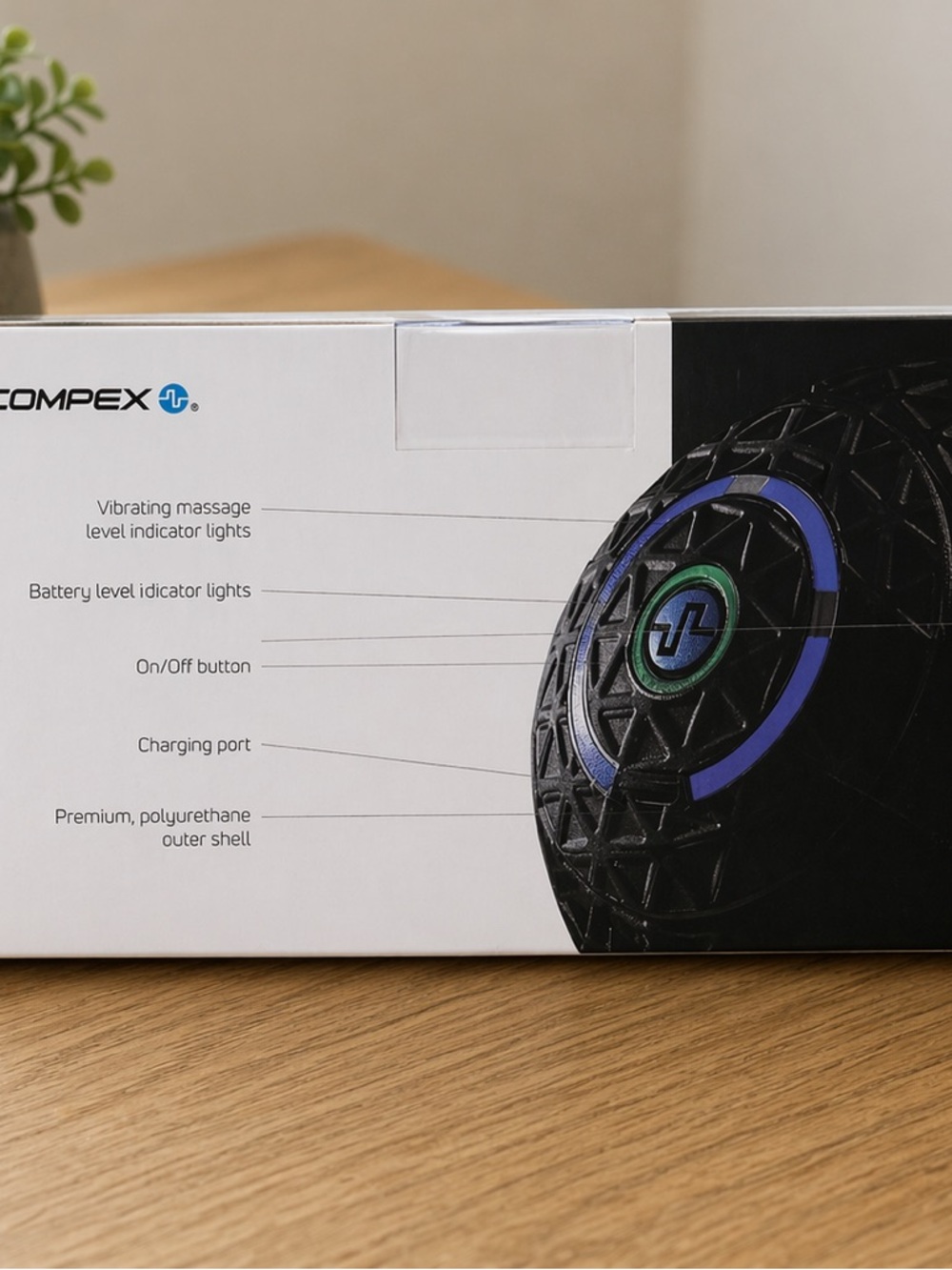COMPEX Molecule Massage Ball/New,Sealed | Deep Tissue Portable/Muscle Relief